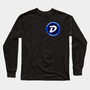 digibyte logo Long Sleeve T-Shirt